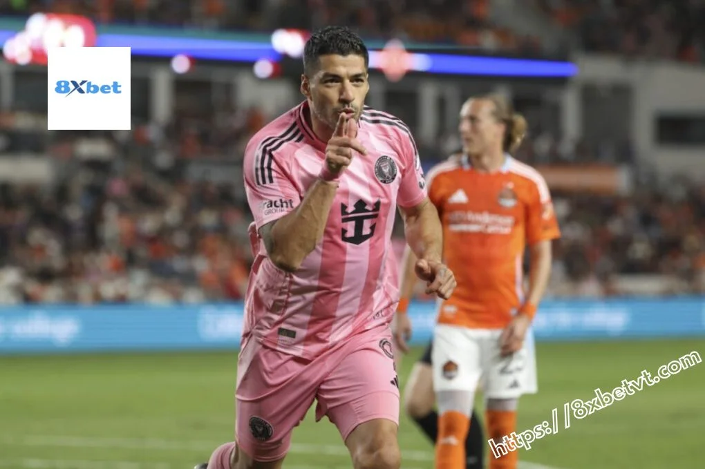 Suárez tỏa sáng, Inter Miami thắng đậm Houston Dynamo 4-1